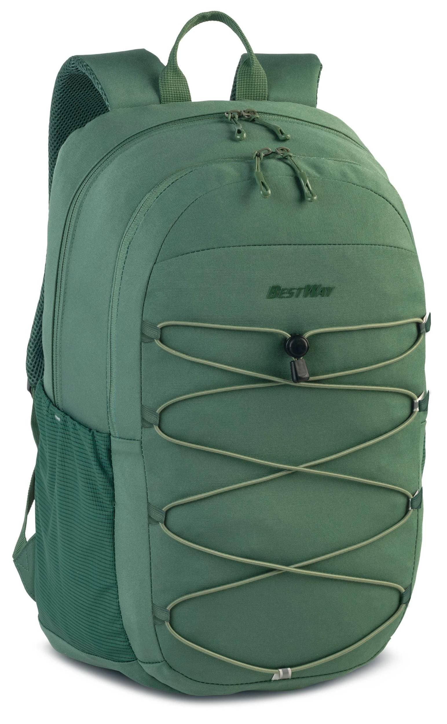 Městský batoh BestWay Urban šedo-zelený 21l