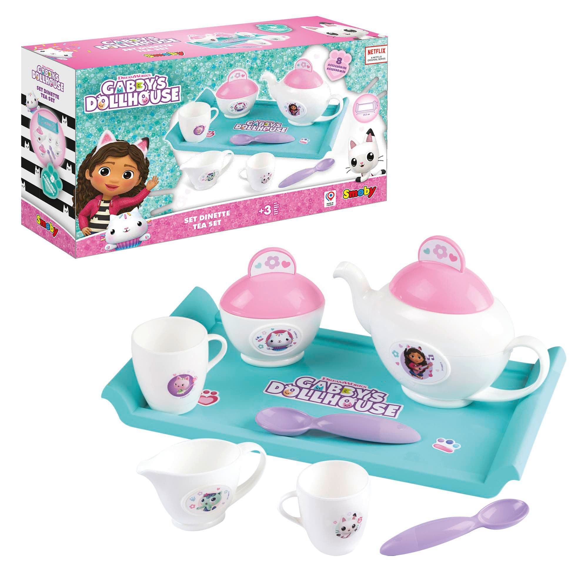 Gabby´s Dollhouse Čajový set s tácem
