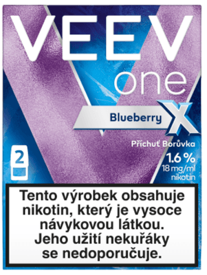 VEEV ONE Bluberry X 1,6% 2x2ml (18 mg)