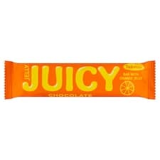 Tekmar Juicy tyčinka s pomerančovým želé v hořké čokoládě 40g