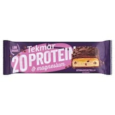 Tekmar 20 Protein & Magnesium proteinová tyčinka s příchutí stracciatella 45g