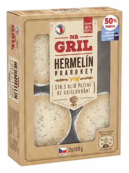 Hermelín na gril 2x100g