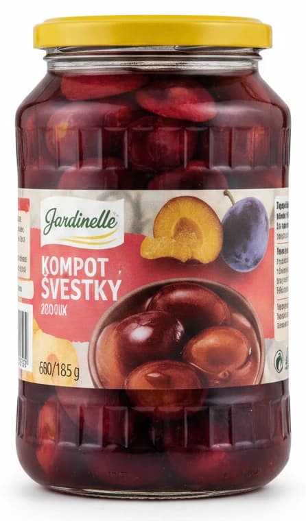 Kompot švestky Jardinelle