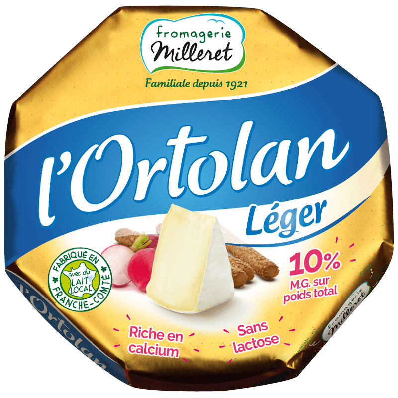 Milleret L'Ortolan Léger zrající sýr