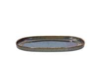 Tognana Edge Blue Brown Podnos oválný 31 cm porcelán 1 ks