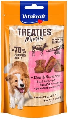 Vitakraft Treaties Minis pro psy – hovězí a mrkev