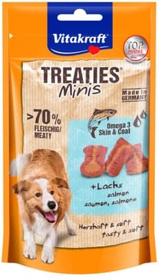 Vitakraft Treaties Minis pro psy – losos a omega-3