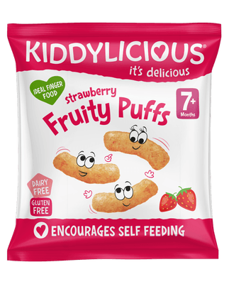 Kiddylicious Ovocné křupky jahodové