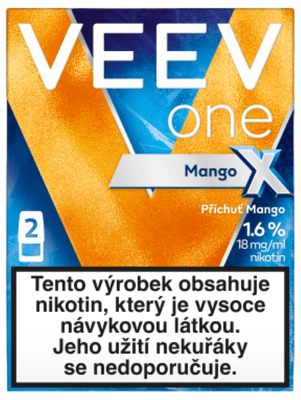 VEEV ONE Mango X 1,6% 2x2ml (18 mg)