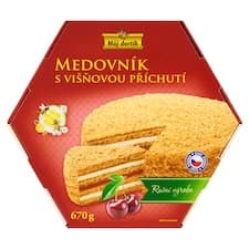 Můj dortík Medovník s višňovou příchutí 670g