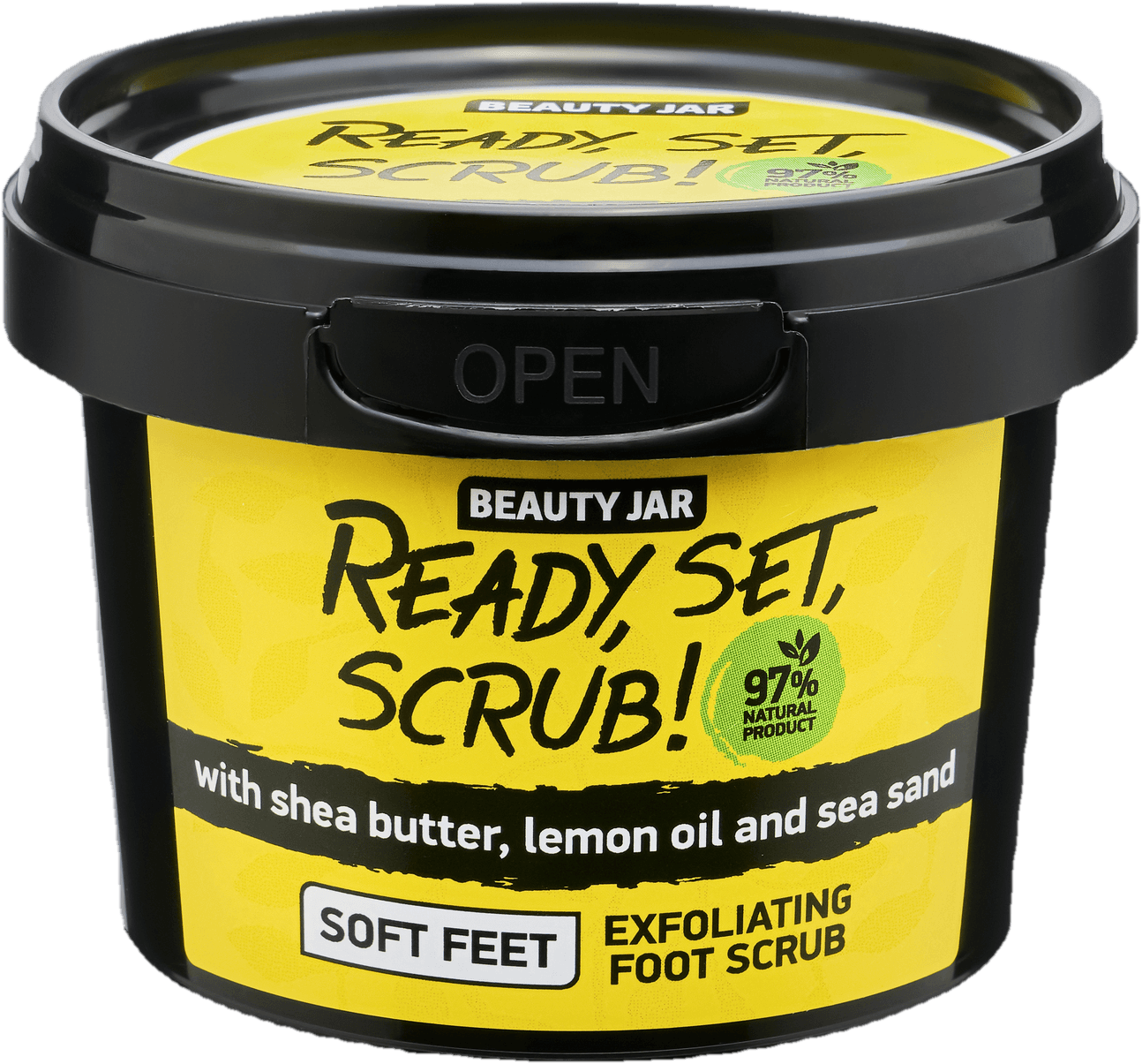 Beauty Jar Ready, set, scrub! peeling na nohy