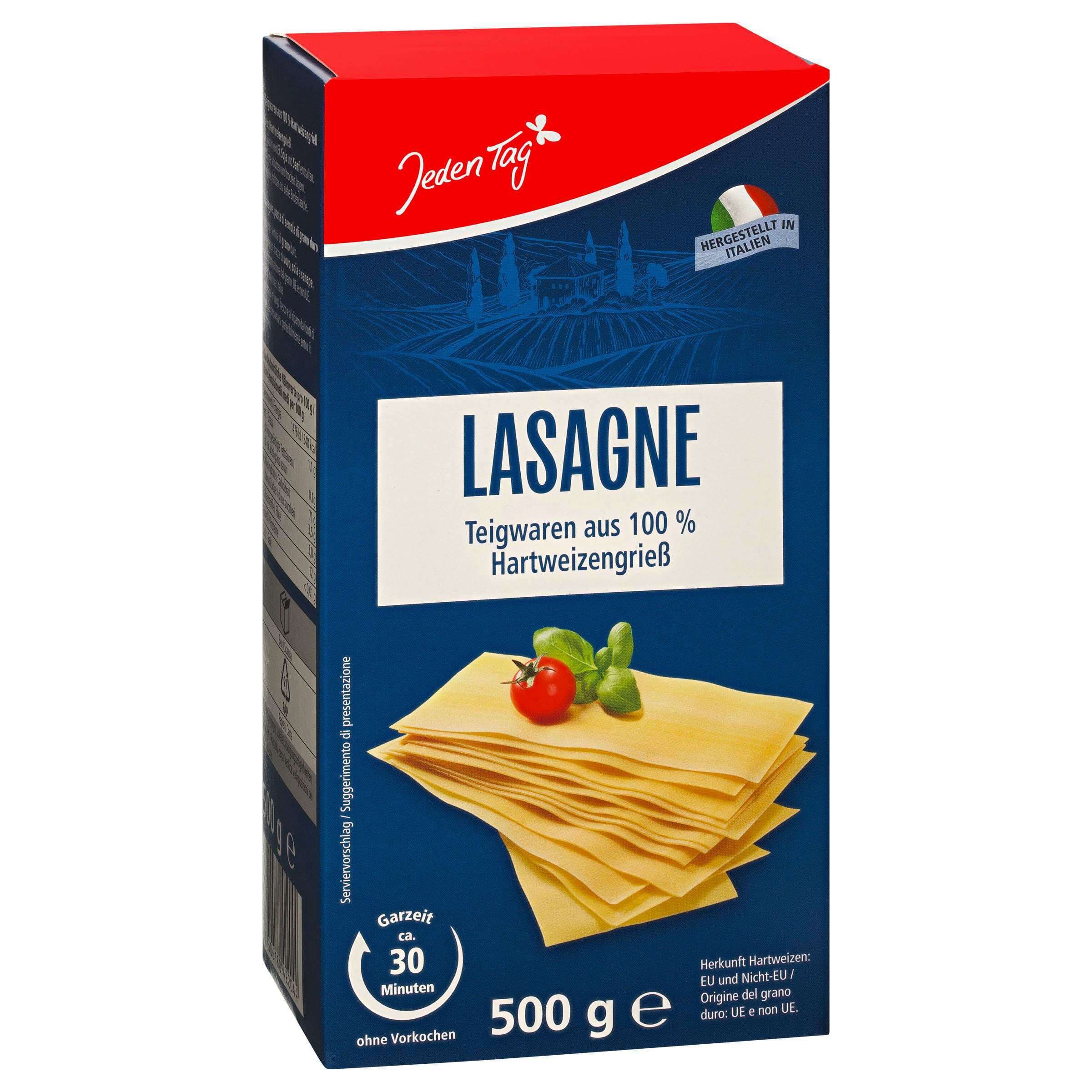 Jeden Tag Lasagne 500 g