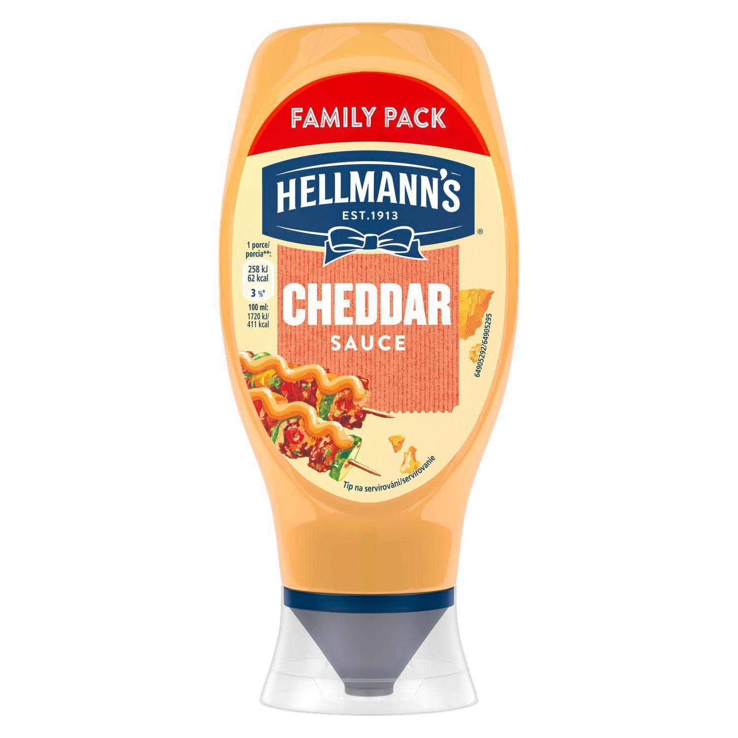 Hellmann's Omáčka se sýrem čedar 430 ml