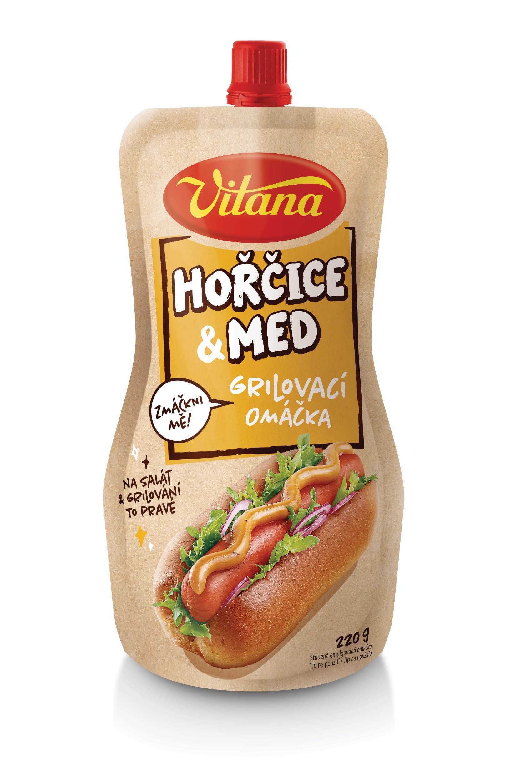 Vitana Hořčice & med grilovací omáčka 220g