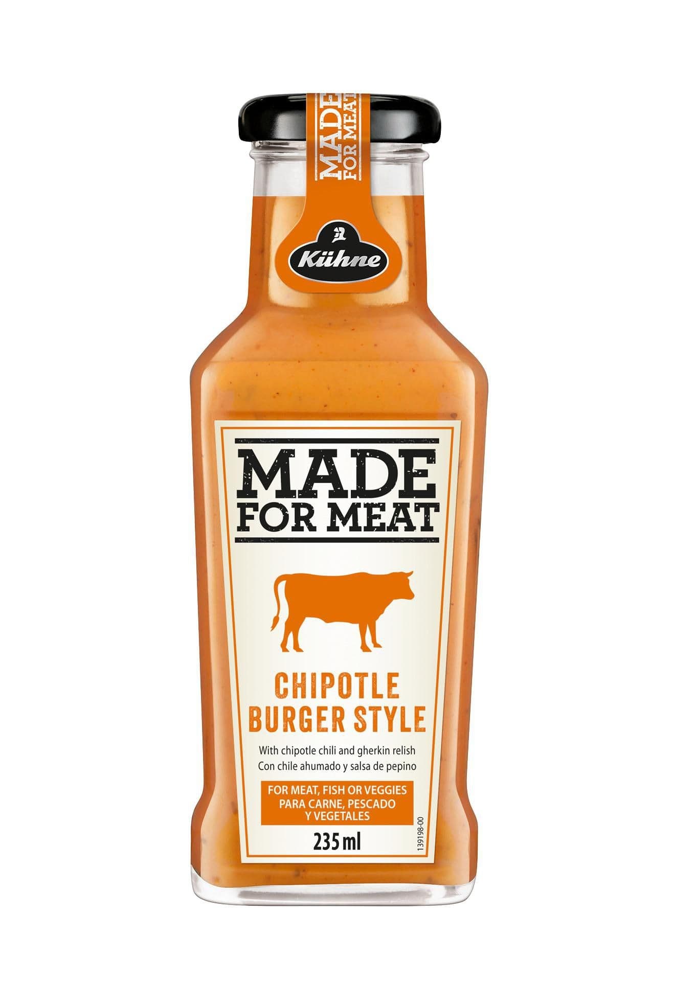 Kühne Made for meat Chipotle burger omáčka 235ml