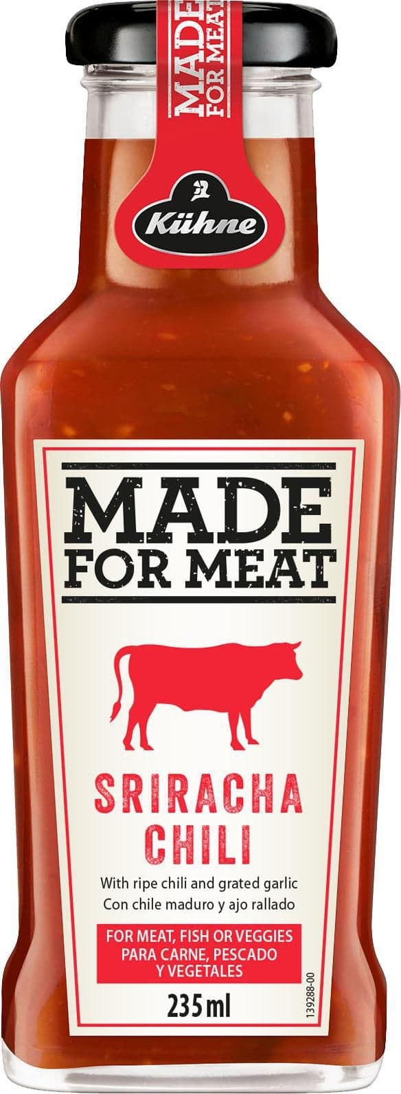 Kühne Made for meat Sriracha Hot Chili omáčka 235ml