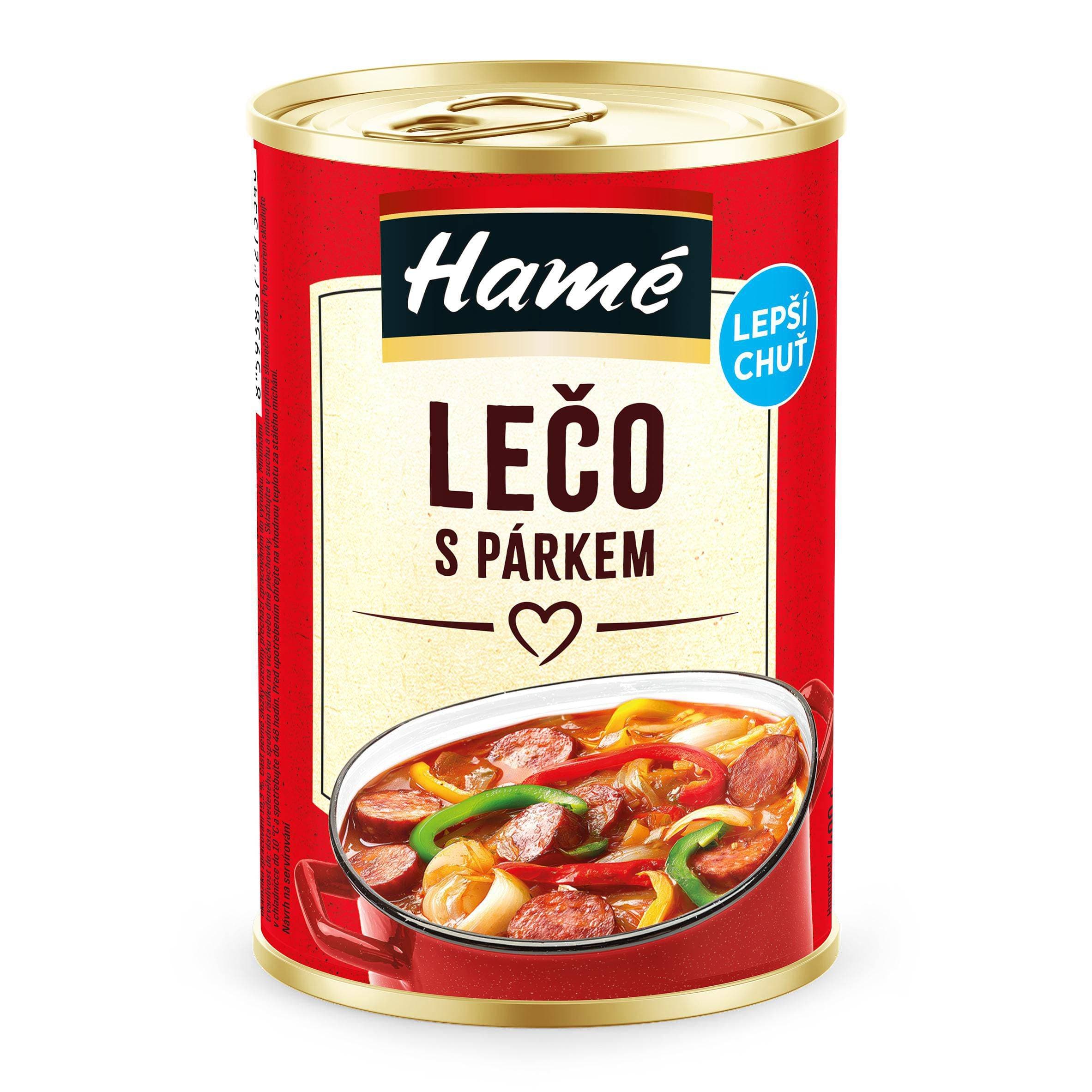 Hamé Lečo s párkem 400g