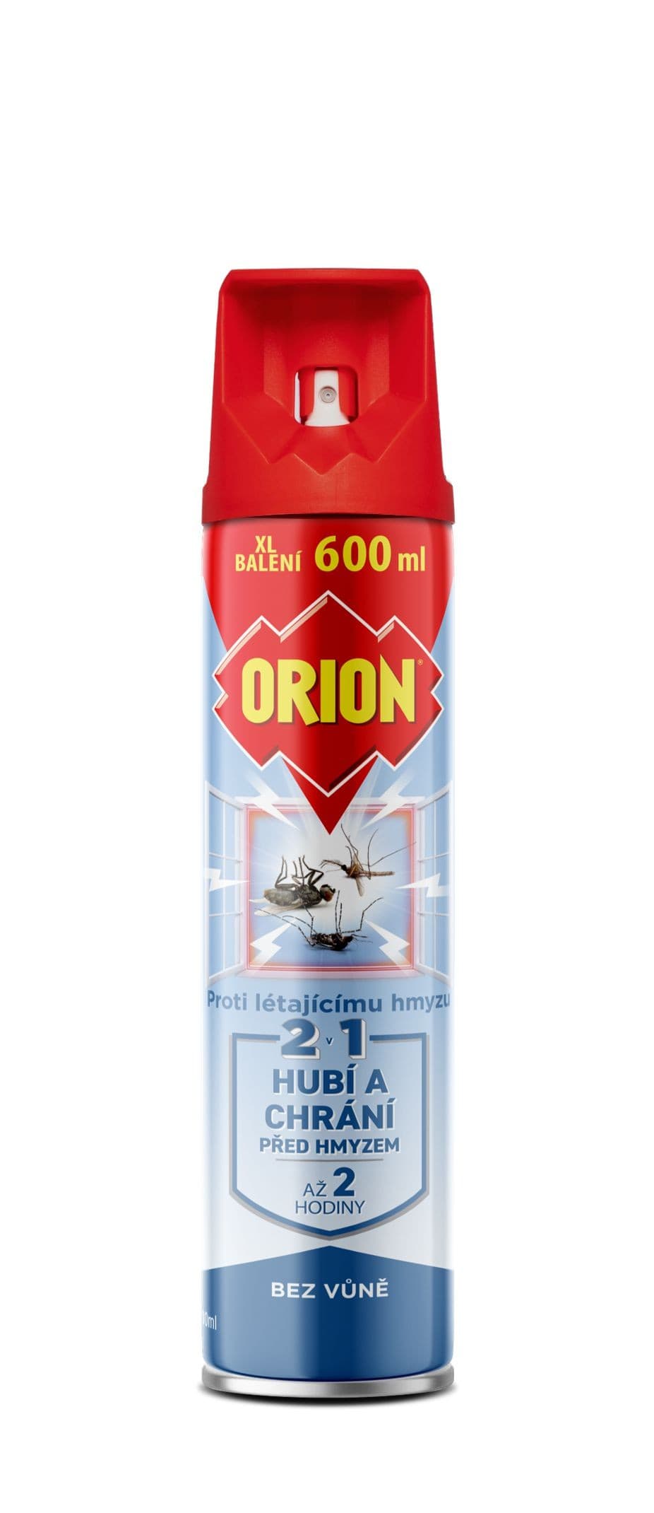 Orion Aerosol 2v1 proti létajícímu hmyzu bez vůně 600ml