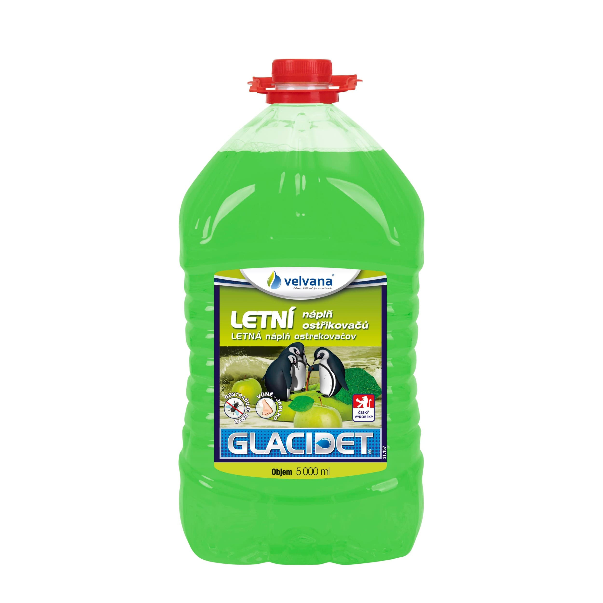 Glacidet Letní směs do ostřikovačů jablko 5 l