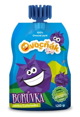 Ovocňák Pyré Jablko & borůvka