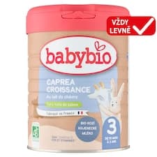 Babybio Caprea 3 bio kozí kojenecké mléko 800g