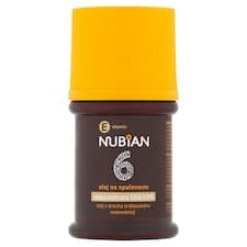 Nubian Olej na opalování SPF 6 60ml