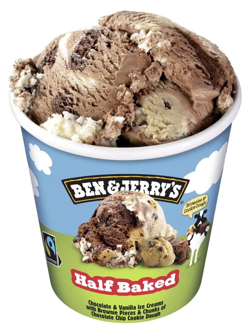 Ben & Jerry's Half baked zmrzlina