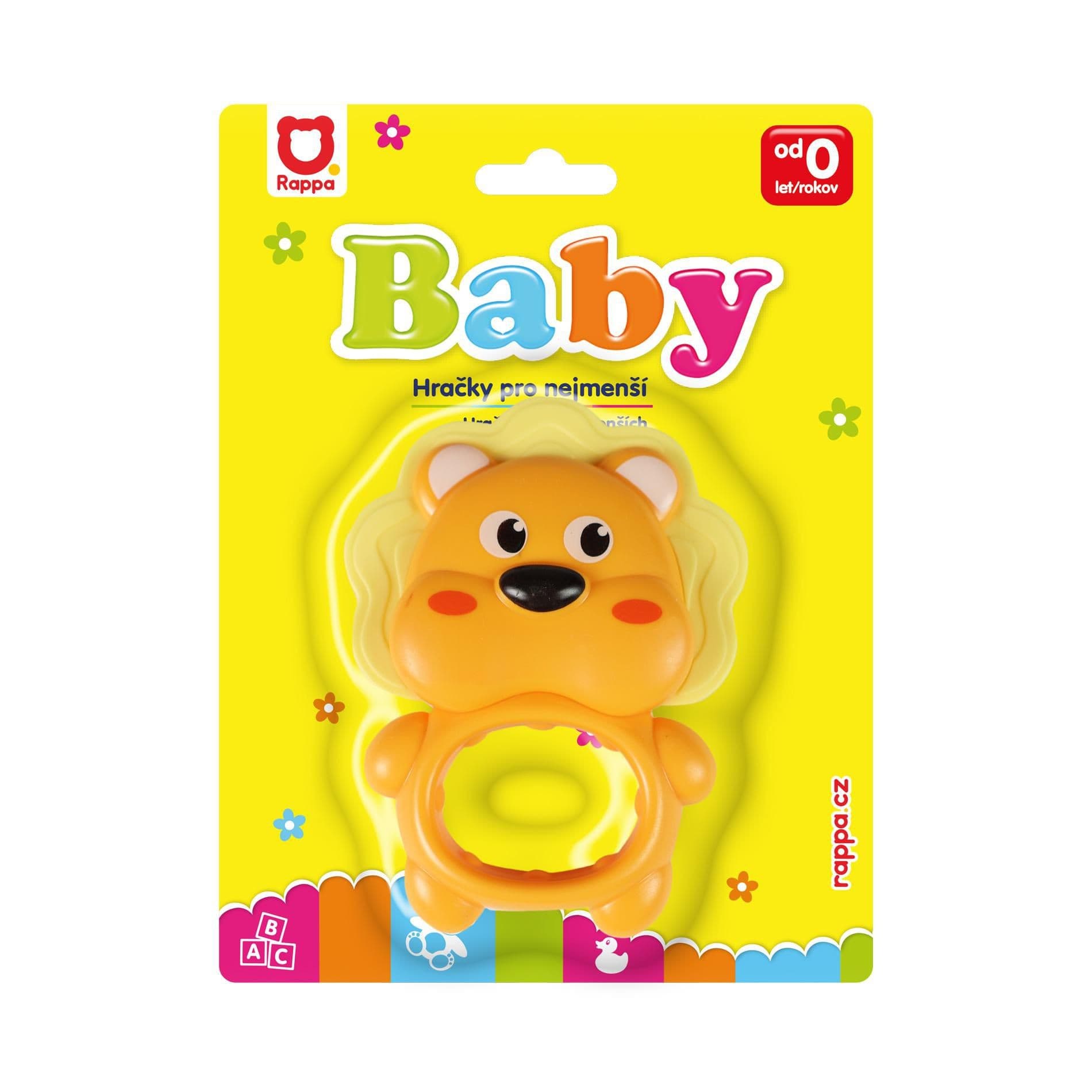 Rappa Baby Chrastítko lvíče 0m+