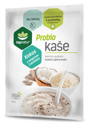 Topnatur Probio Kaše kokos s belgickou čokoládou