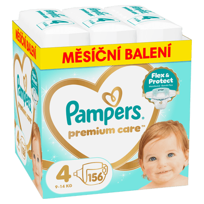 Pampers Premium Monthly Box, vel. 4 (9-14 kg)