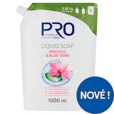 Pro Formula Tekuté mýdlo s vůní ibišku a aloe vera 1000ml