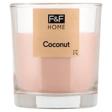 F&F Home Coconut vonná svíčka 95g