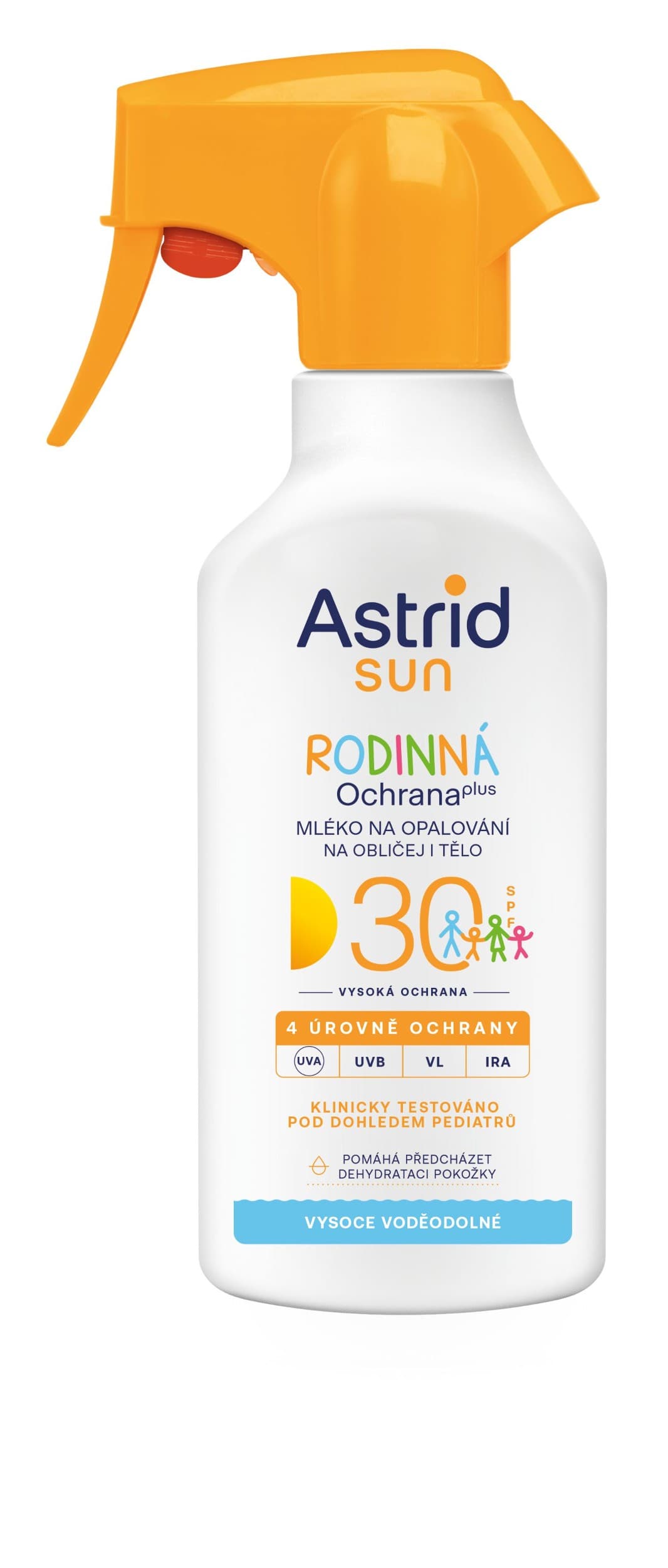 Astrid Sun Rodinné mléko na opalování sprej OF 30 270ml