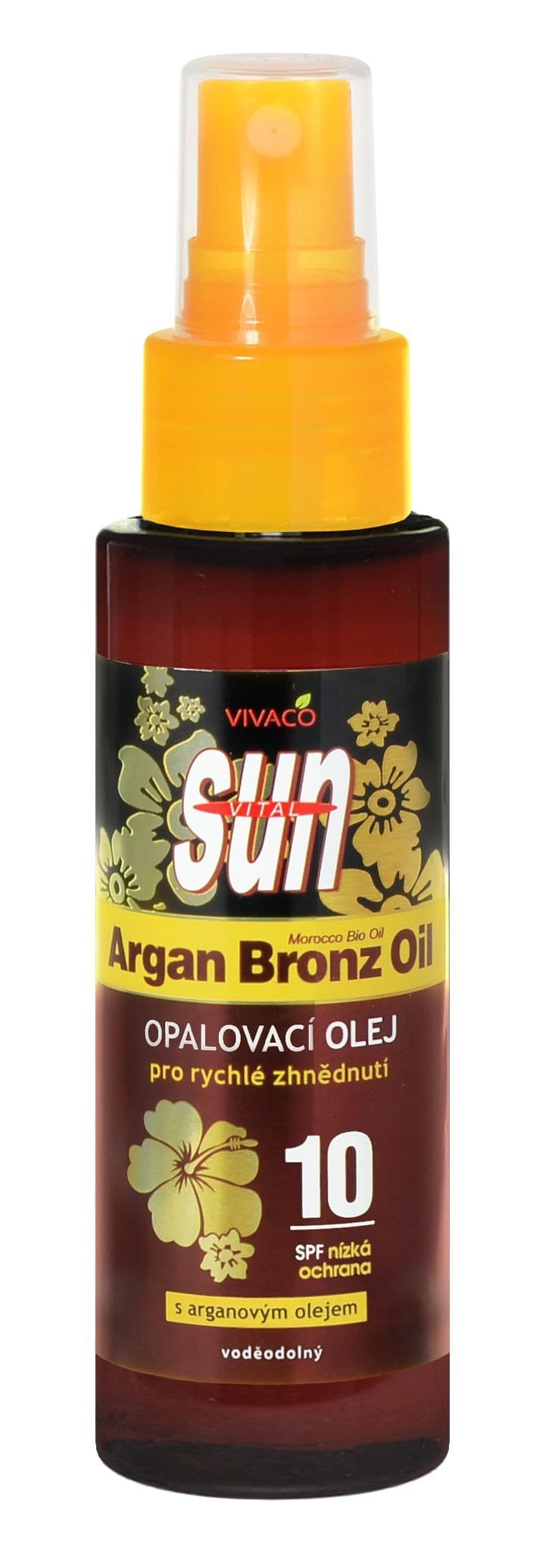 Vivaco  Arganový opalovací olej OF10 100ml