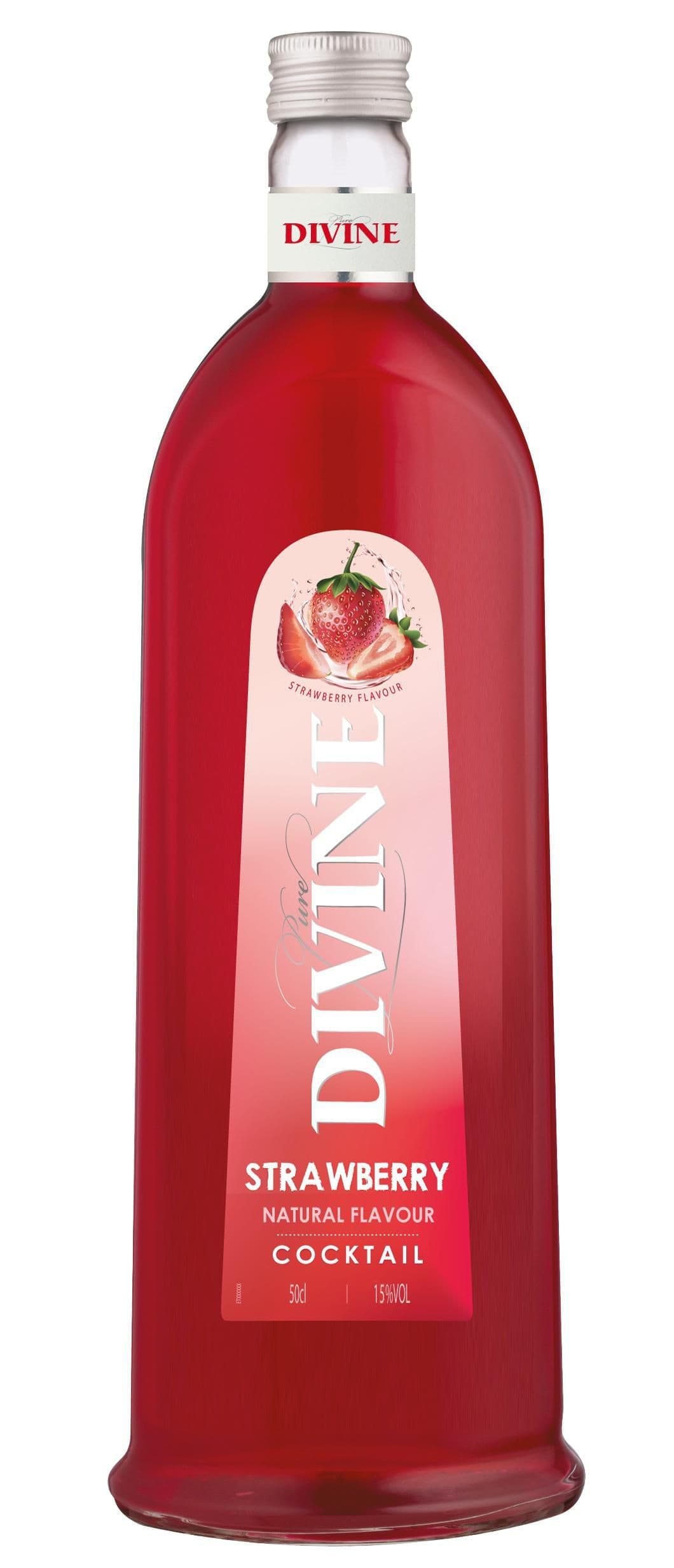 Divine strawberry likér 0,5l