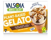 VALSOIA Kornouty kešu slaný karamel mraž. 4 x 120 ml