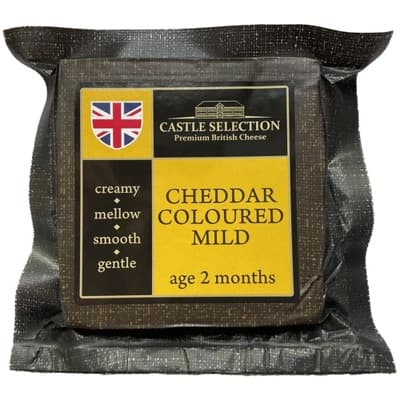Cheddar coloured mild freshpack bloček