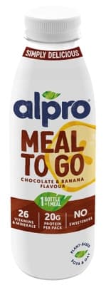 Alpro nápoj Meal to go s příchutí čokoláda-banán