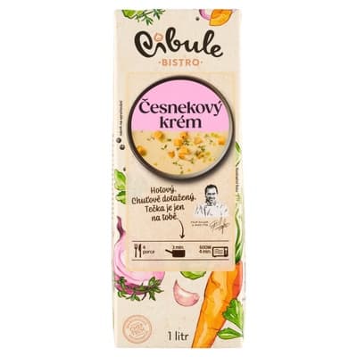 Cibule Bistro Česnekový krém