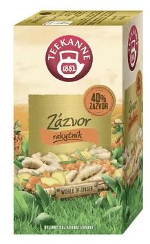 Teekanne Zázvor Černý bez 45g 20.0 ks