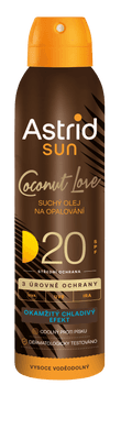 Astrid SUN Suchý olej na opalování SPF 20