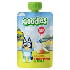 Goodies kapsička Bluey banán jahoda & jablko 100g