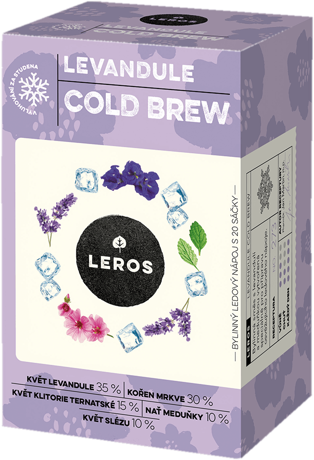 Leros Levandule cold brew
