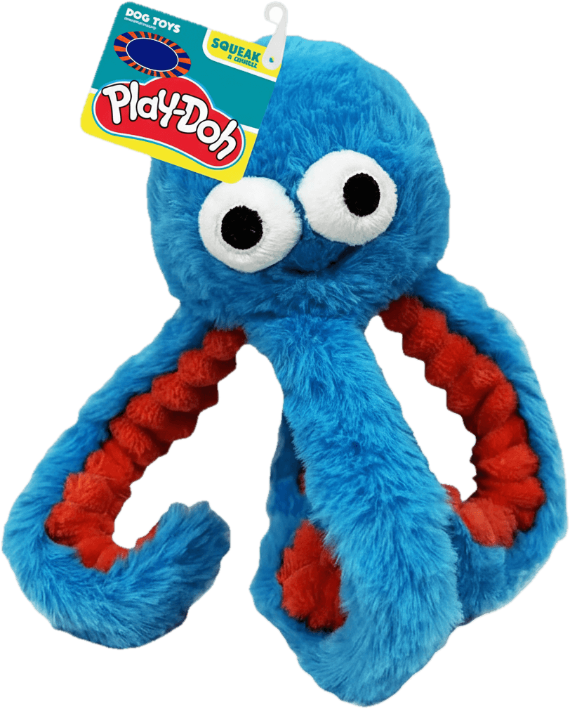 Hasbro Hračka pro psy chobotnice Play Doh