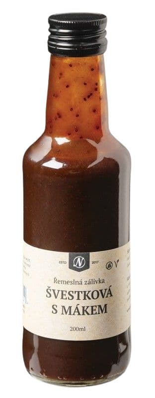 Nikoleta Maria Zálivka švestková s mákem 200ml