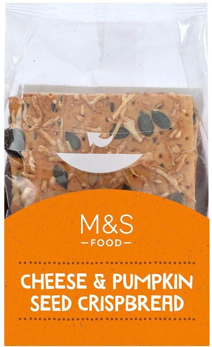 Marks & Spencer Pšeničné krekry se sýrem a dýňovými semínky
