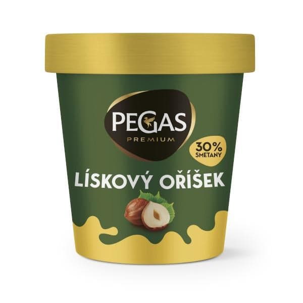 Pegas Premium Lískový oříšek – kelímek