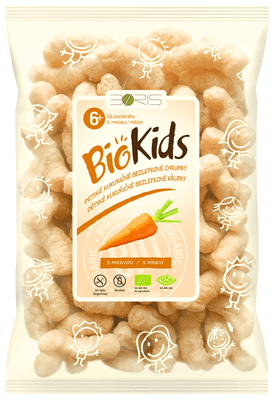 Boris BIO KIDS Kukuřičné mrkvové křupky