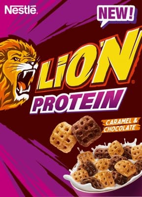 Nestlé Cereálie Lion protein