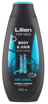 Lilien Sprchový gel Ice cool 2v1 pánský 400.0 ml
